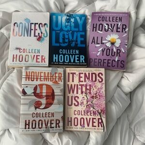 Colleen Hoover (5 books)
